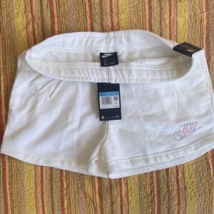 Nike Women's White Shorts